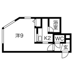 メゾンエクレーレ北35条の物件間取画像